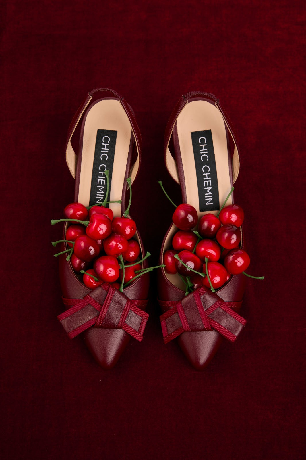 CHIC NOEUD T5 CÉRISE