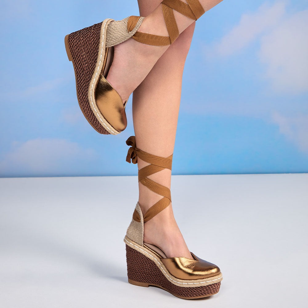 VALENTINA ESPADRILLES COPPER