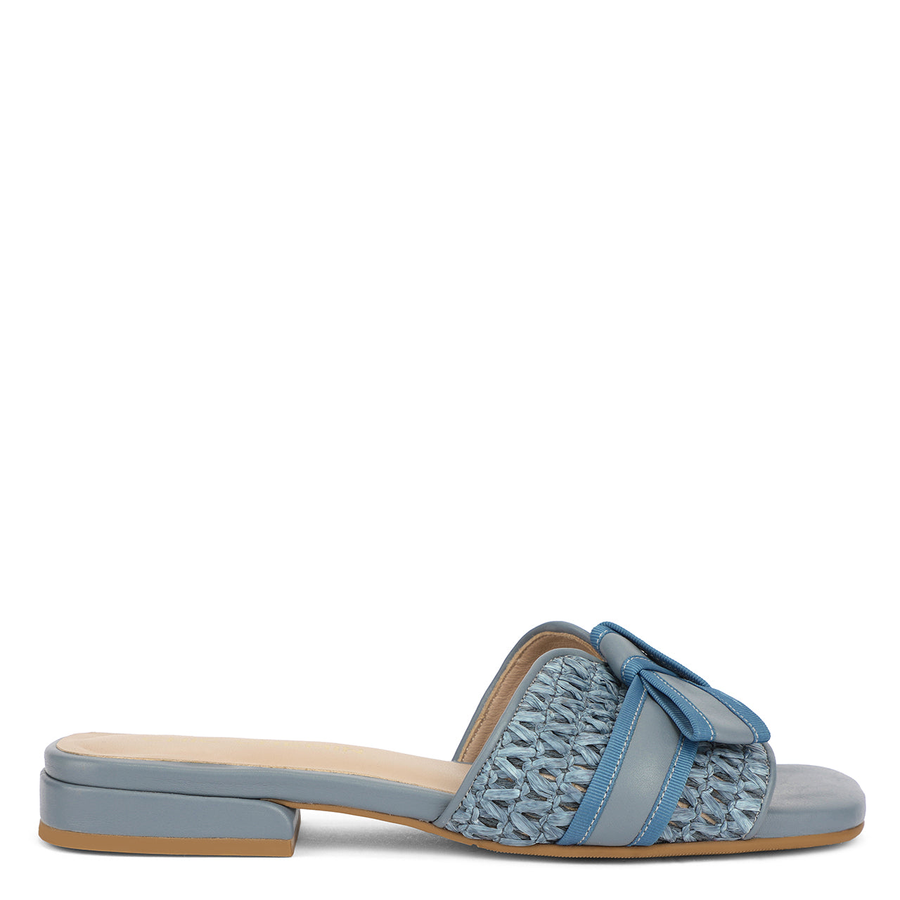 CHIC NOEUD FLATS BLEU CIEL