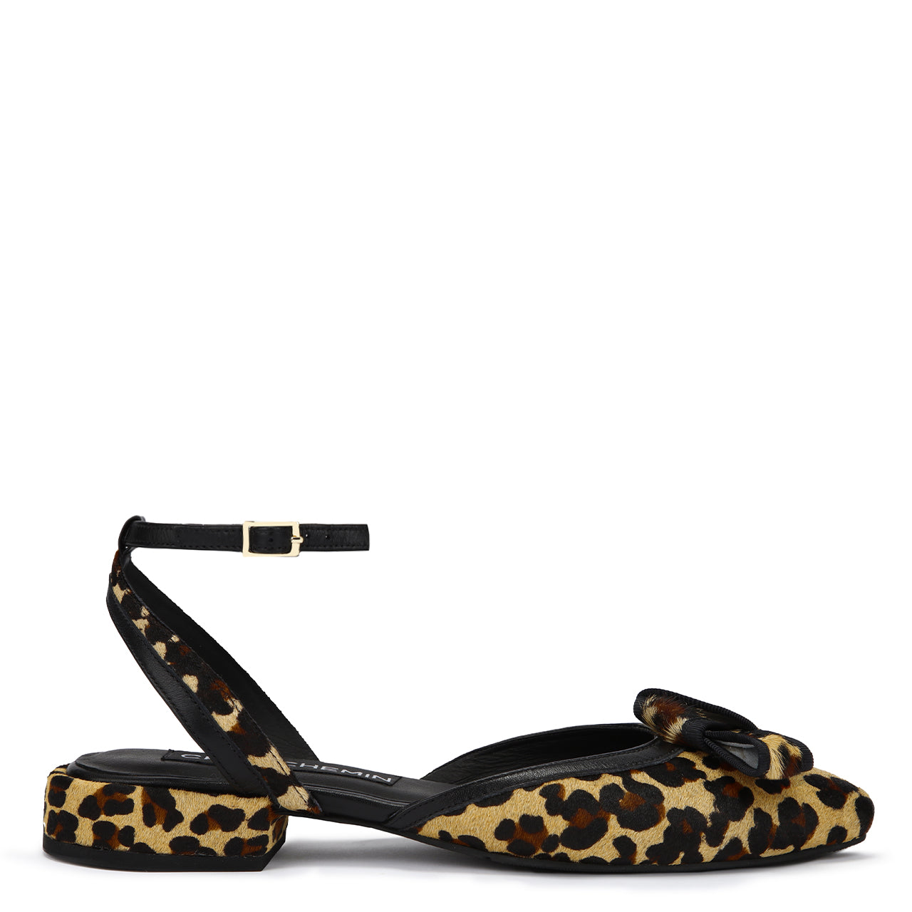 FLATS CHIC NOEUD LÉOPARD