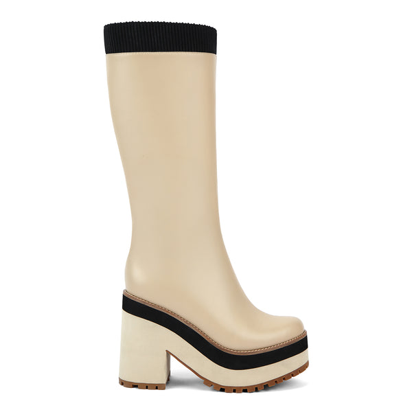 JOANNE BOOTS CACHEMIRE CRÈME BRÛLÉE