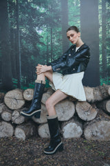 JOANNE BOOTS CACHEMIRE BLACK