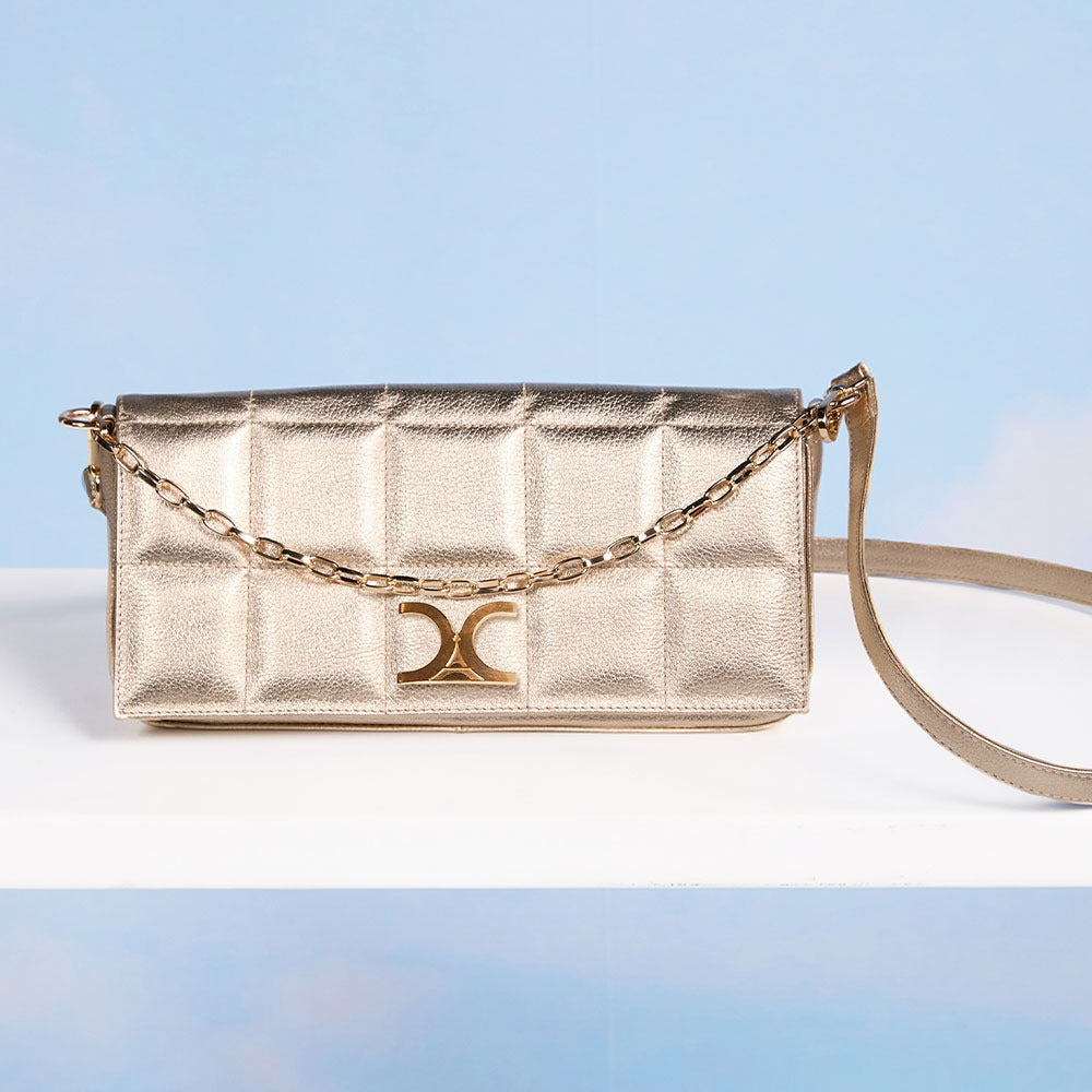 LUXE PILLOW BAG GOLD