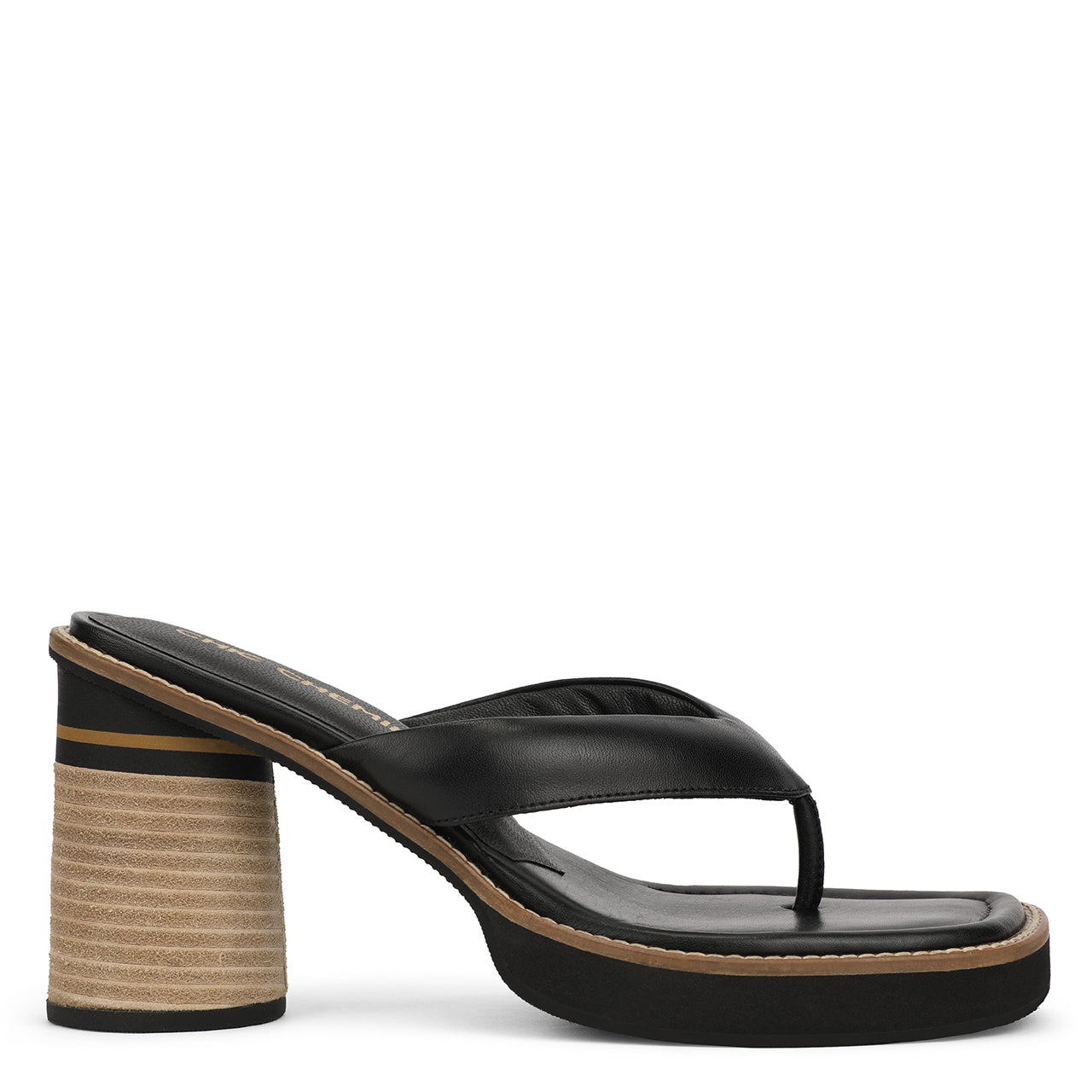 ROSALIE FLIP FLOPS BLACK