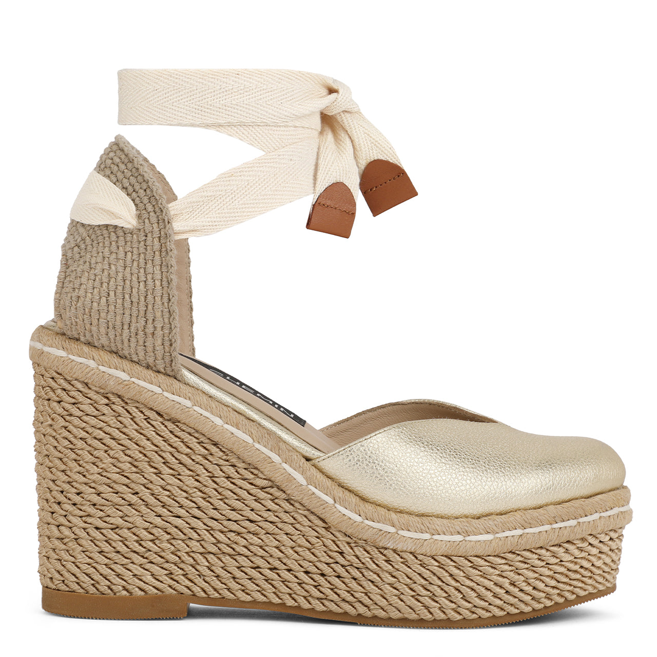 VALENTINE ESPADRILLES GOLD