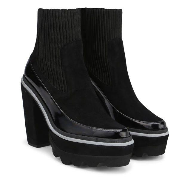 GALA CUIR VERNIS BLACK