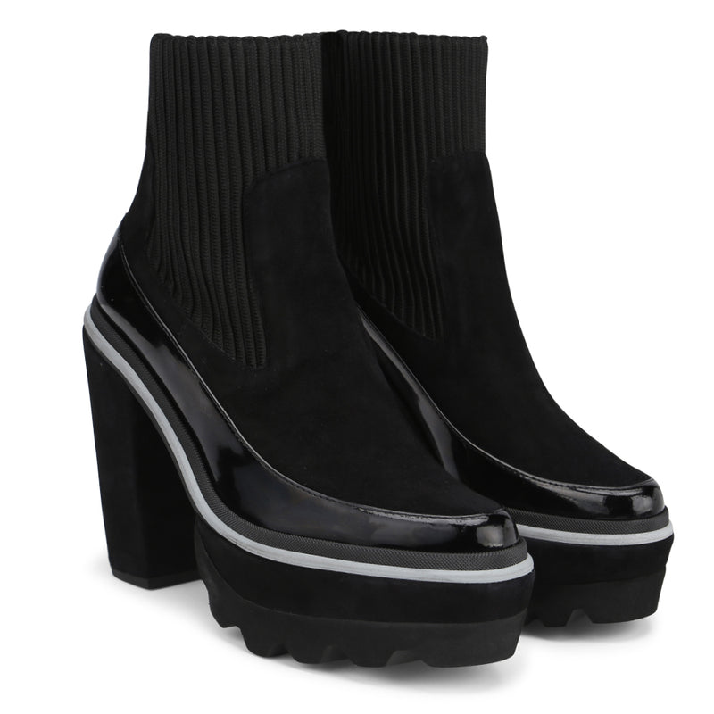 GALA CUIR VERNIS BLACK