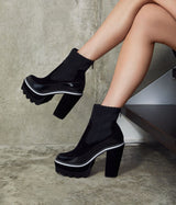 GALA CUIR VERNIS BLACK