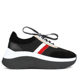 NINA BLACK SNEAKERS