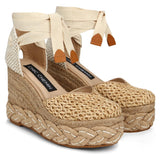 CAROLINE COEUR RAFFIA SAND